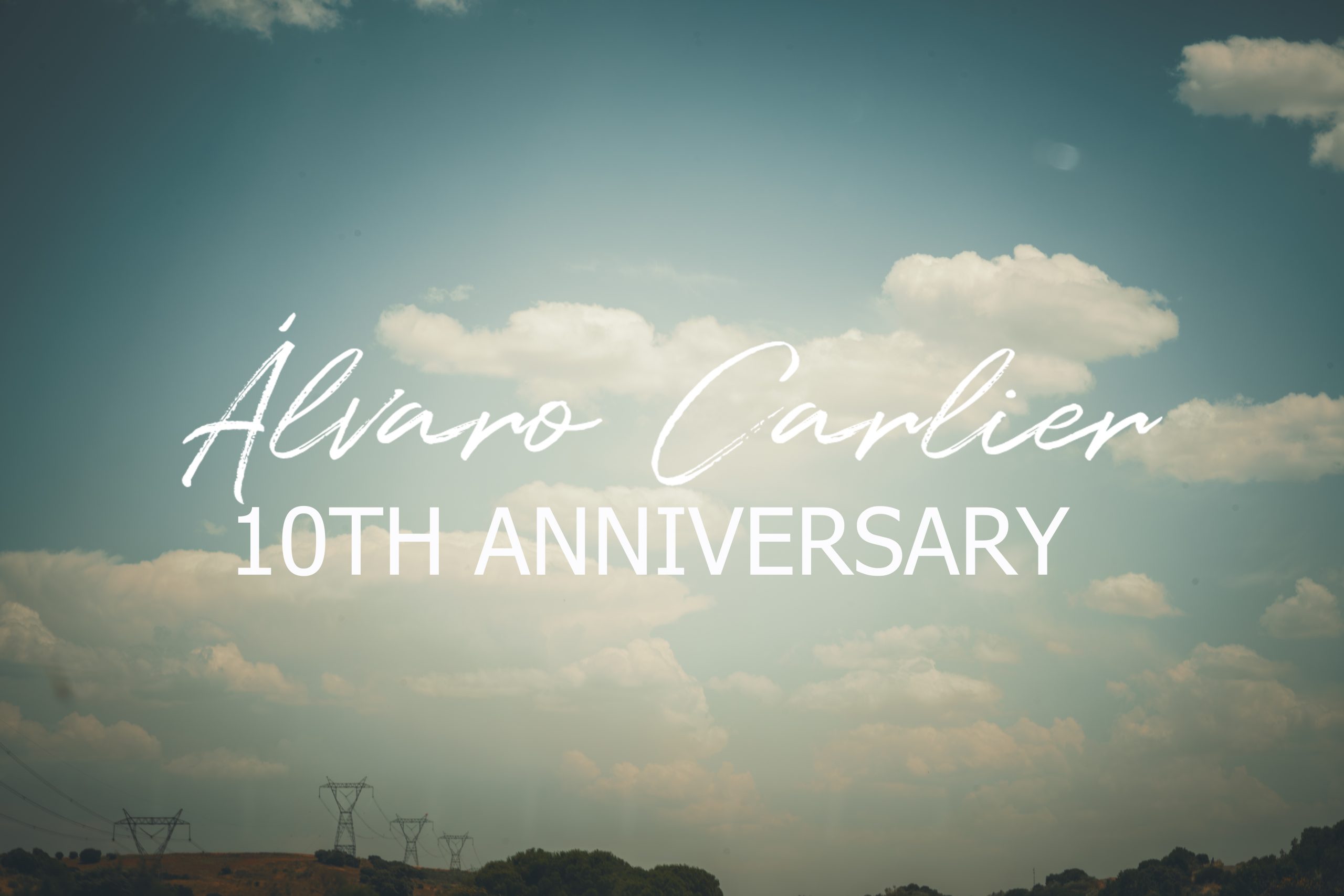 10th ANNIVERSARY: Álvaro Carlier celebra su décimo aniversario como fotógrafo y filmmaker con un vídeo conmemorativo
