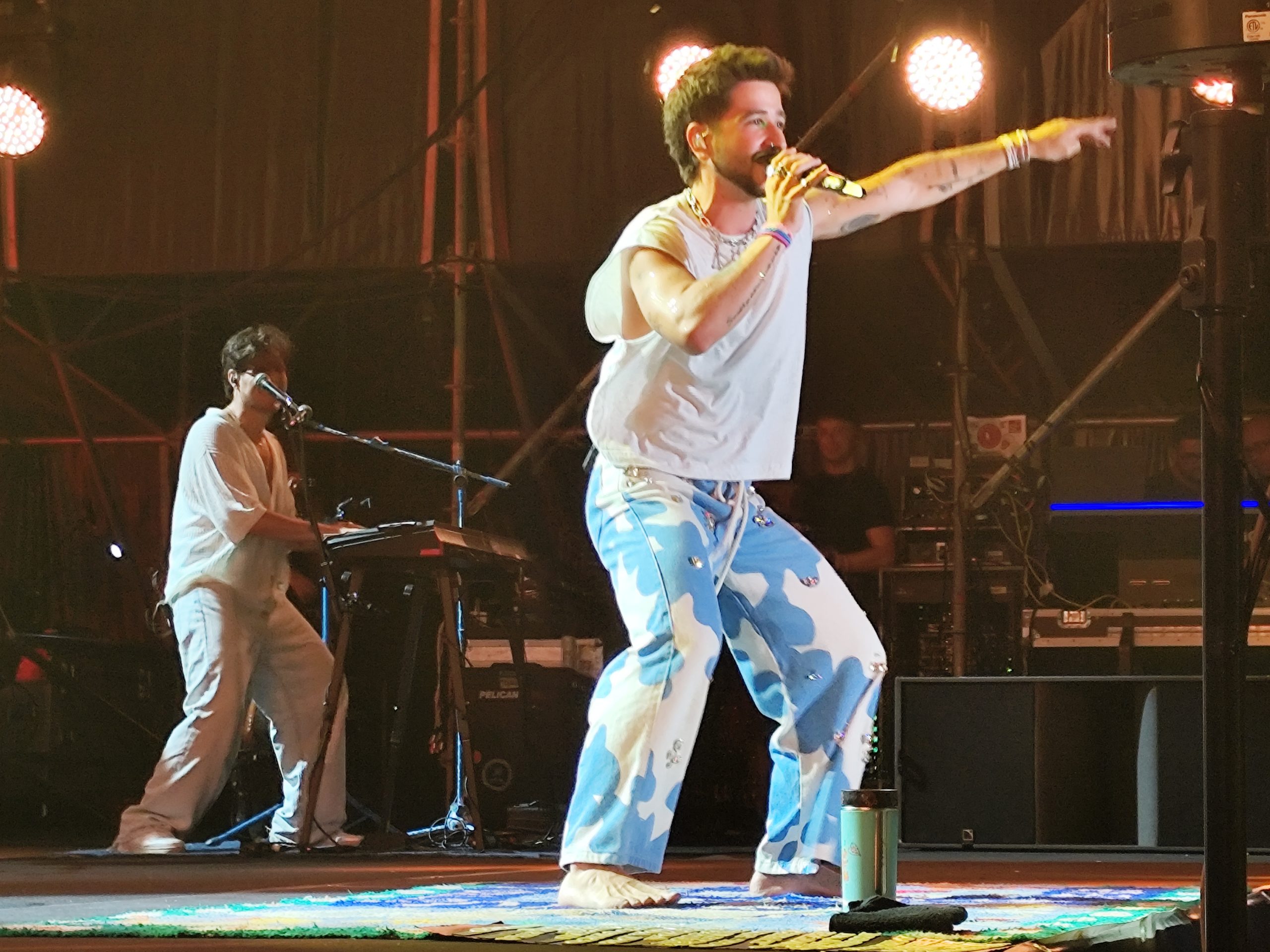 Camilo en Matalascañas: un concierto mágico a orillas del mar