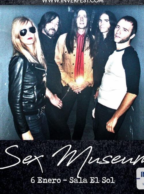 Noche Mágica de Rock el día 6 de Enero: Sex Museum encencenderá la Sala El Sol