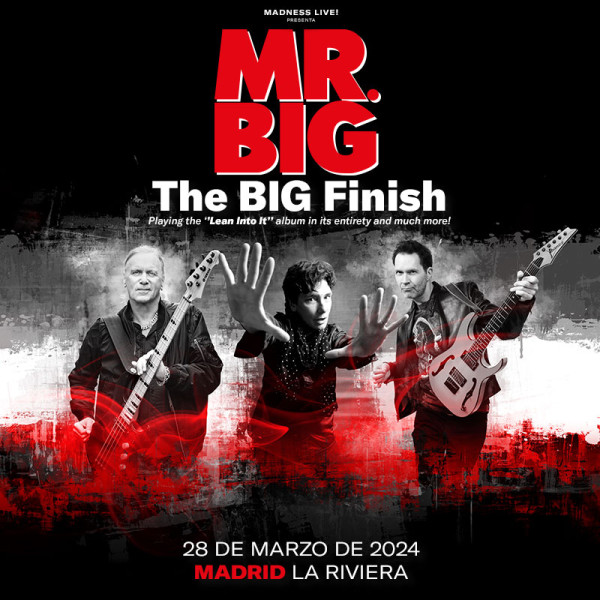 Mr. Big anuncia su gira de despedida y pasarán por Madrid y Barcelona