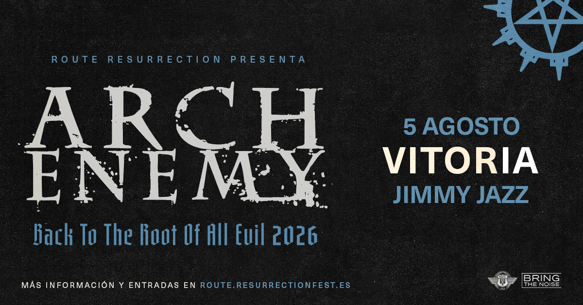 Nueva Route Resurrection: Arch Enemy anuncia un concierto íntimo y exclusivo en España