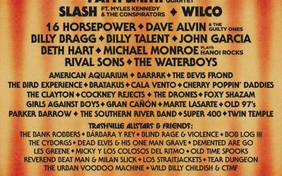 Patti Smith, Bad Religion, Marilyn Manson, Slash y Wilco encabezan el 25 aniversario de Azkena Rock Festival