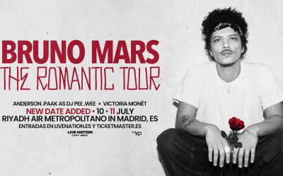 Madrid se rinde a Bruno Mars: dos conciertos asegurados tras éxito de ventas