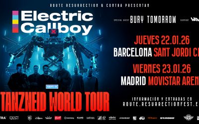 Electric Callboy estará de gira por grandes pabellones en España en este mes de enero