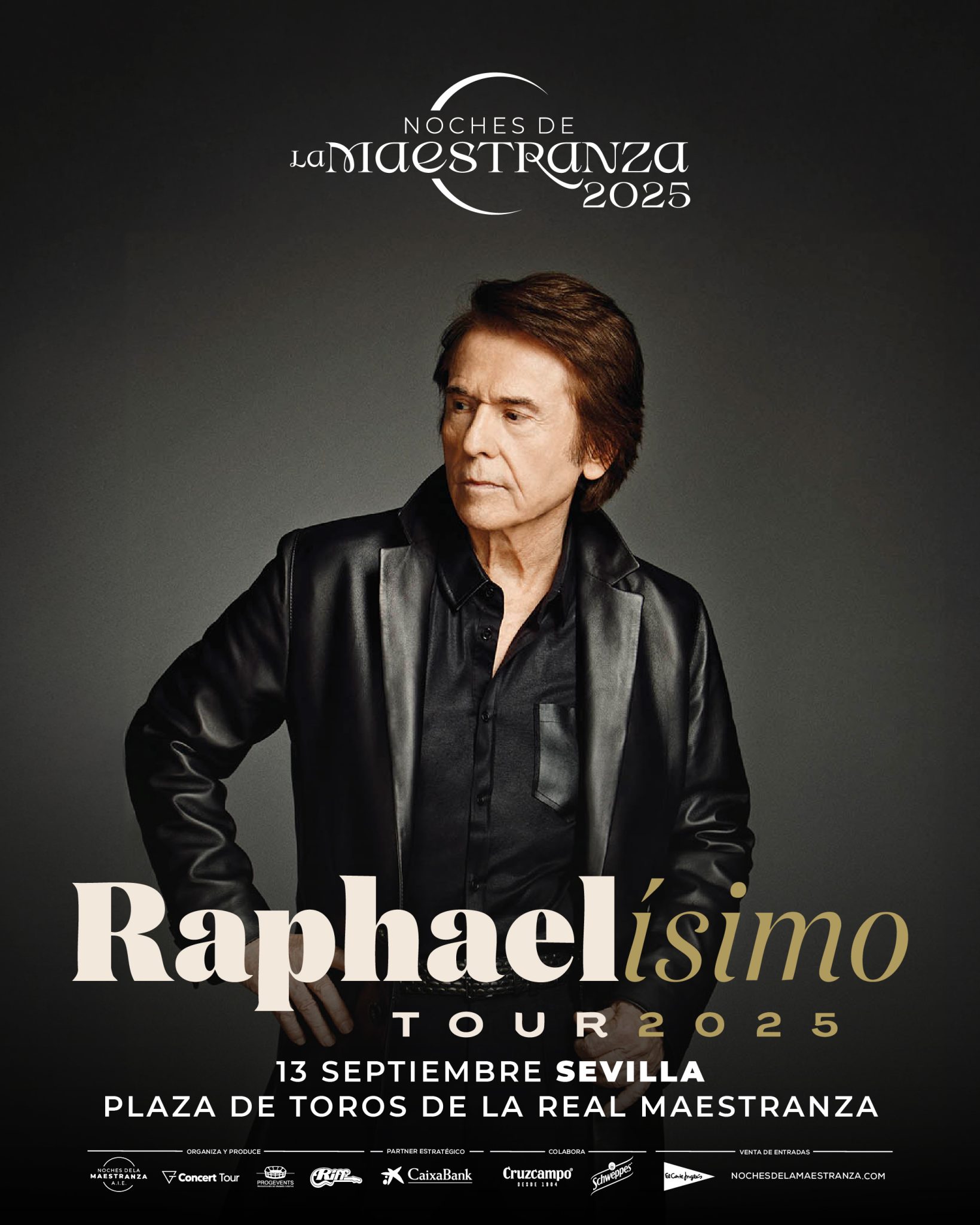 Raphael cerrará Noches de la Maestranza con una noche histórica en Sevilla