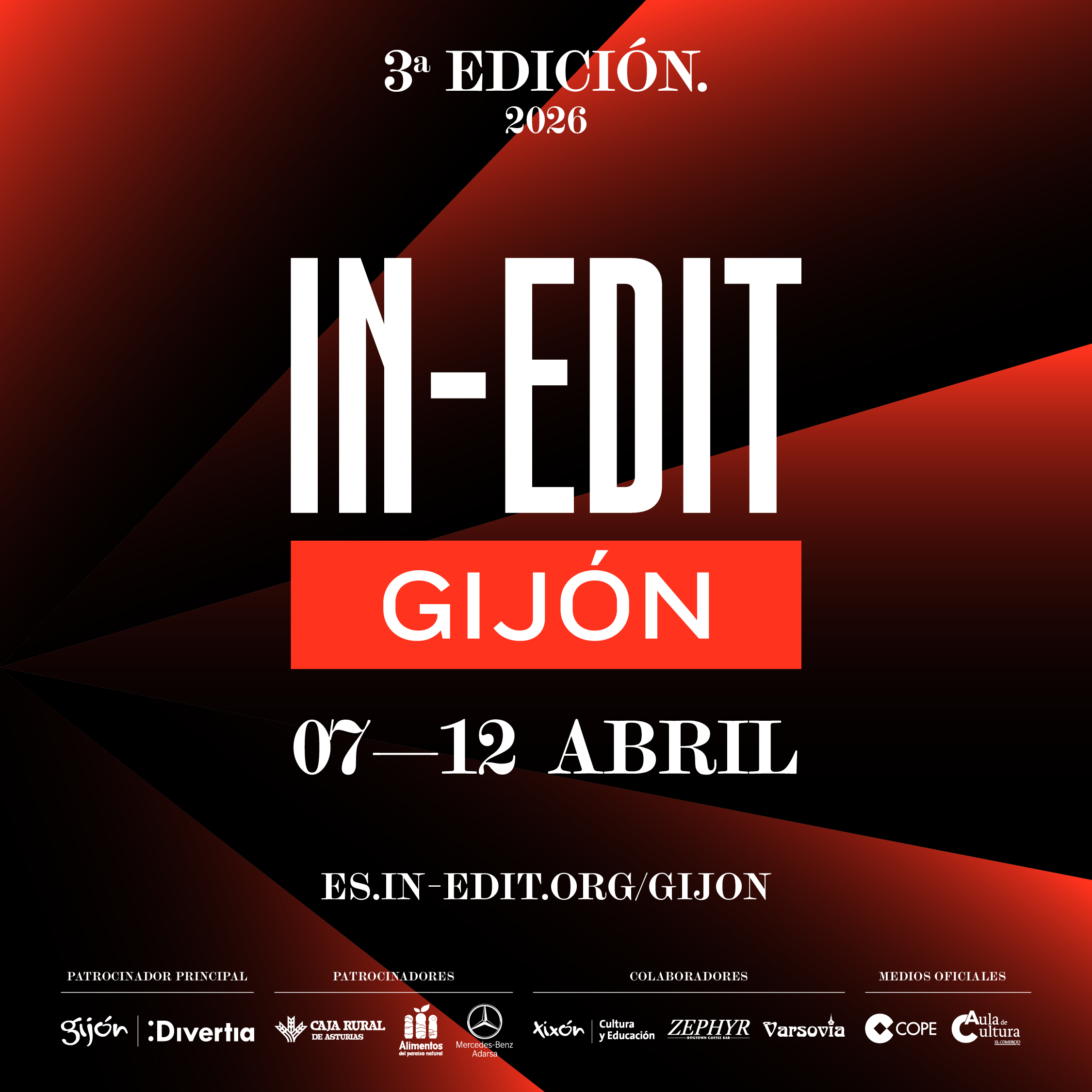 In-Edit Gijón 2026 anuncia sus fechas y la programación de su tercera edición
