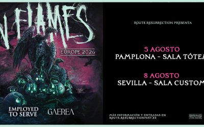 In Flames anuncia dos conciertos exclusivos en España