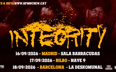 Integridad regresan a la península en septiembre con tres fechas exclusivas