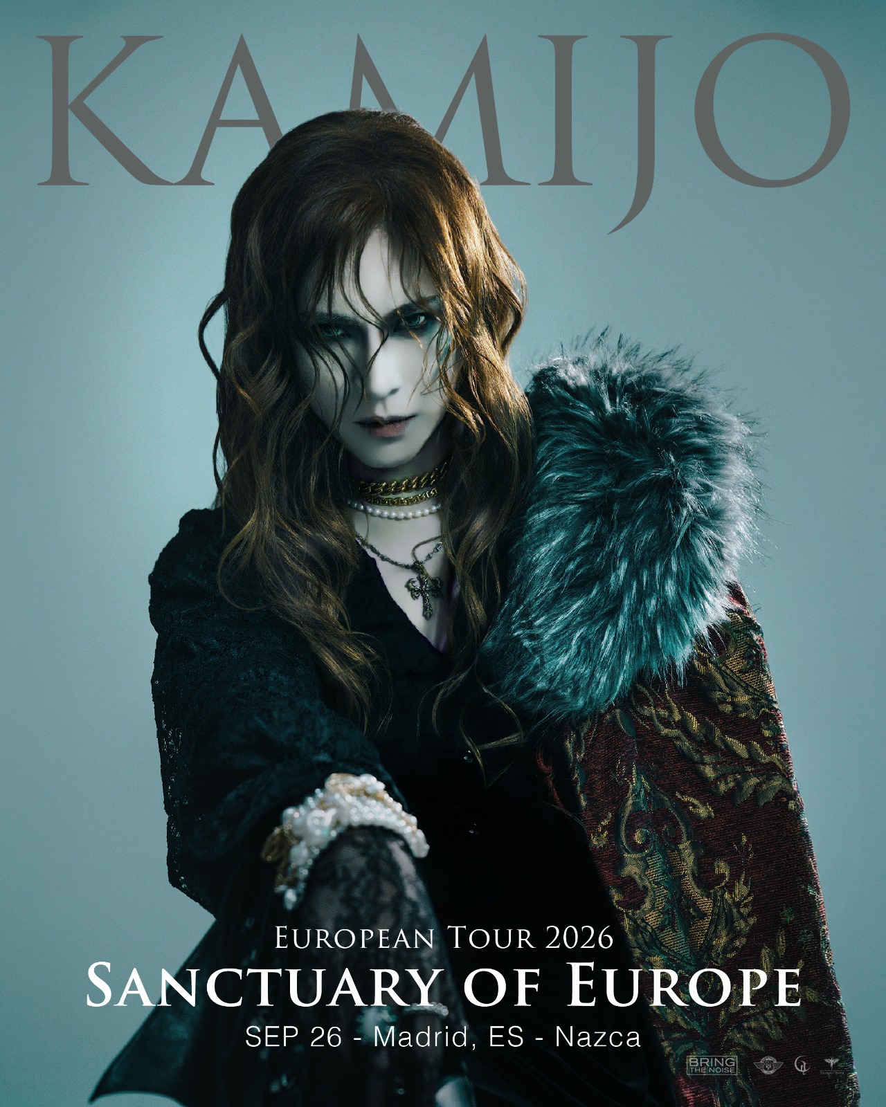 Nueva Route Resurrection: KAMIJO traerá su reinado de visual kei y metal sinfónico a Madrid en septiembre de 2026