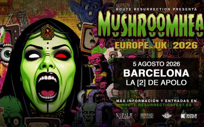 Nueva Route Resurrection: Mushroomhead actuarán en Barcelona este verano