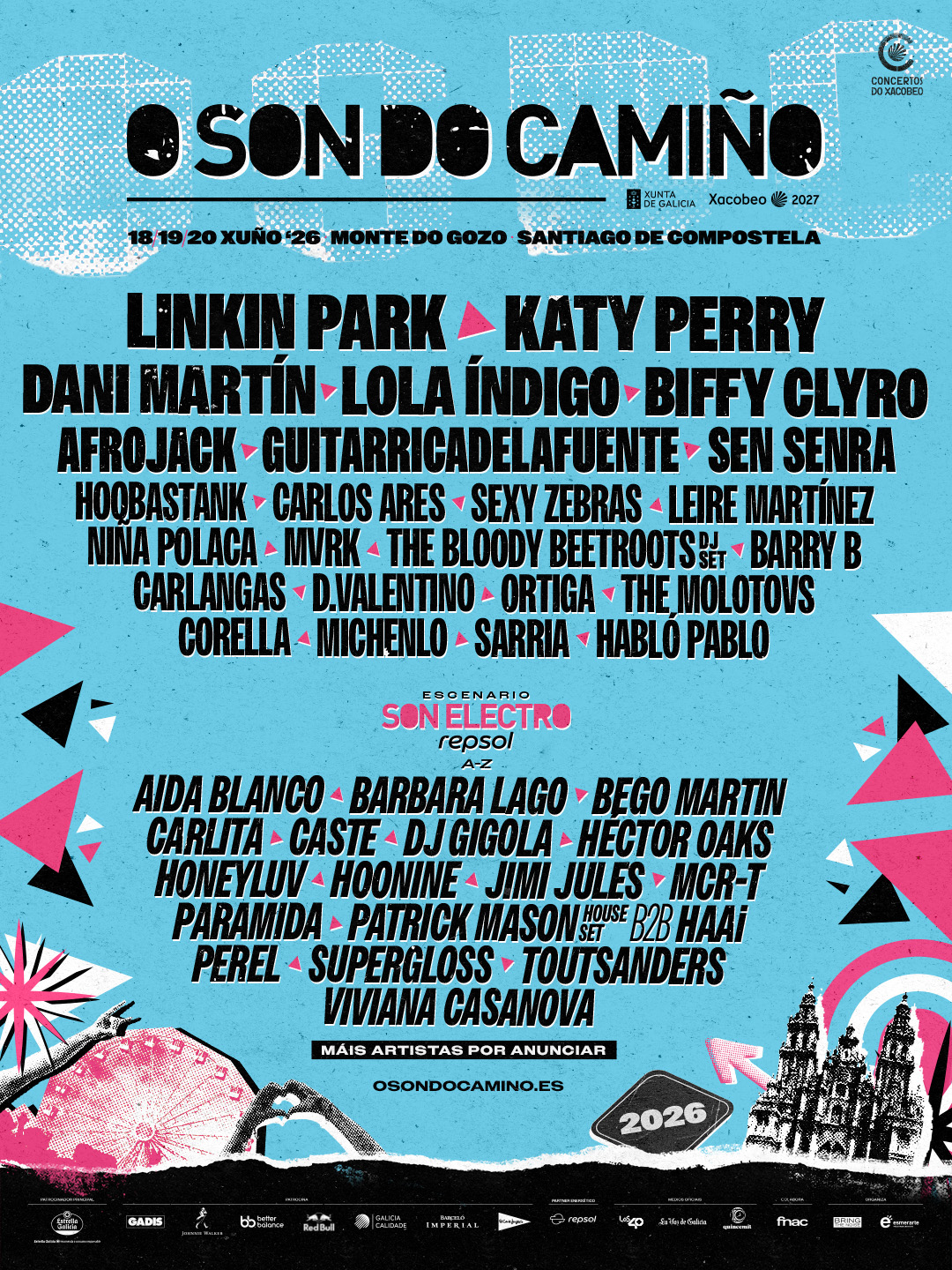O Son Do Camiño anunca su cartel más ambicioso para su edición de 2026