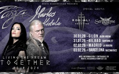 Ya queda menos para la gira de Tarja Turunen y Marko Hietala por España