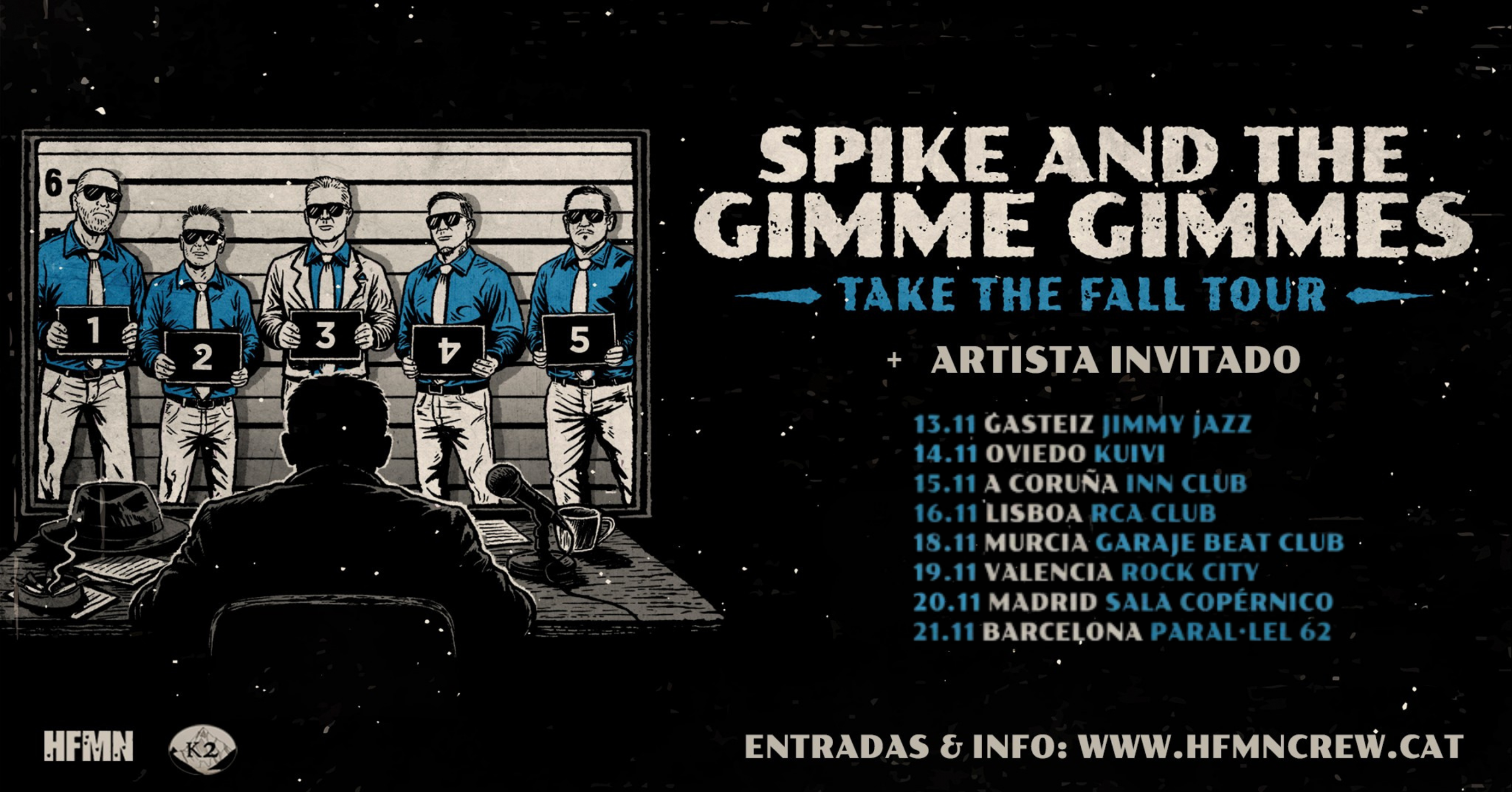 HFMN CREW: Spike And The Gimme Gimmes regresan con una nueva gira imperdible