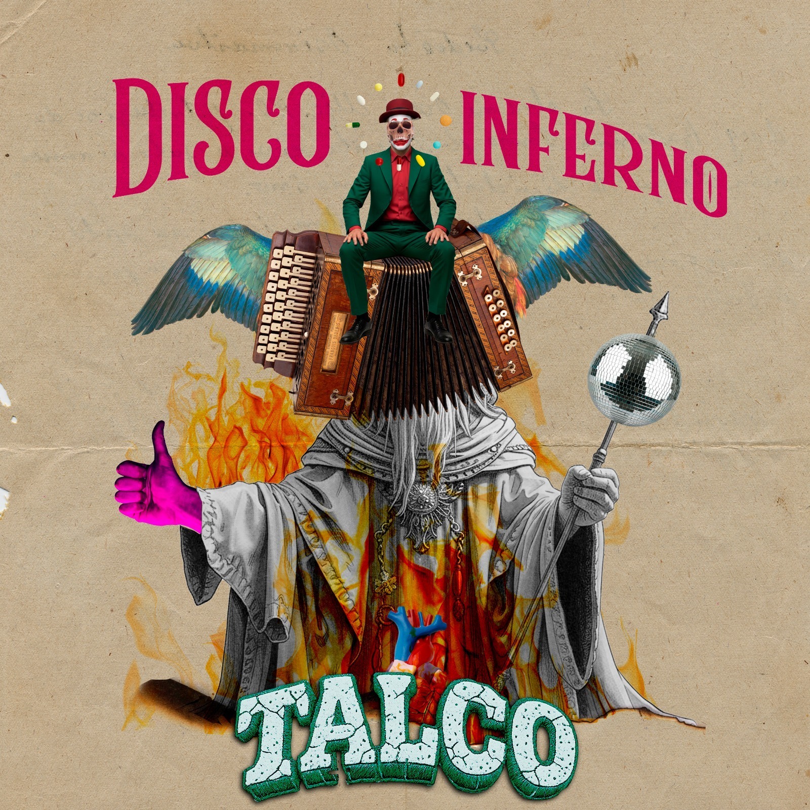 Talco presenta «Disco Inferno», segundo adelanto de su nuevo álbum «Freek»