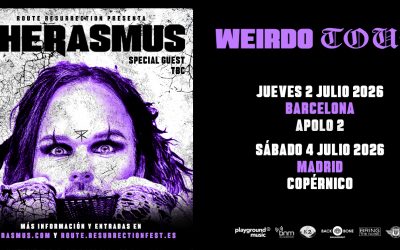 Nueva gira Route Resurrection: ¡The Rasmus anuncian dos conciertos íntimos en Barcelona y Madrid este verano!