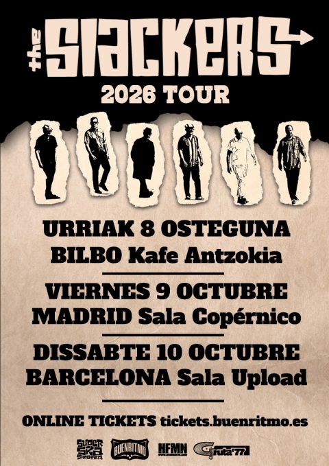 The Slackers regresan a la península este octubre con tres fechas ...