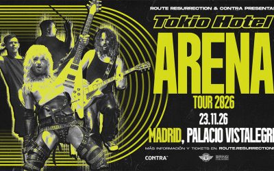 ¡Tokio Hotel estarán de nuevo en Madrid en 2026!