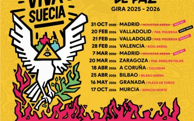 Viva Suecia arrasa con su gira «Hecho En Tiempos De Paz», superando las 80.000 entradas vendidas en menos de 24 horas