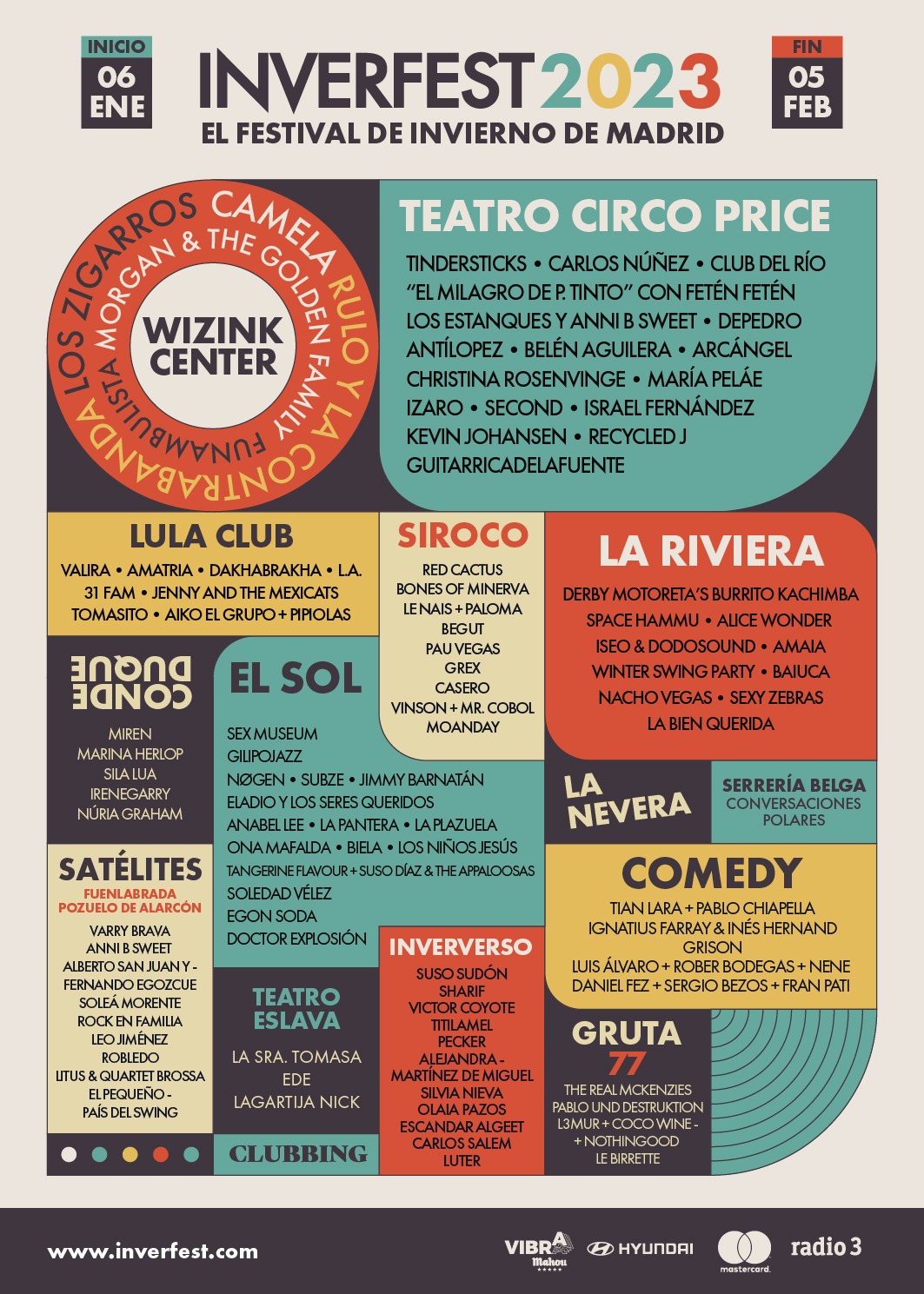 Inverfest, la mejor manera de empezar el 2023 en Madrid