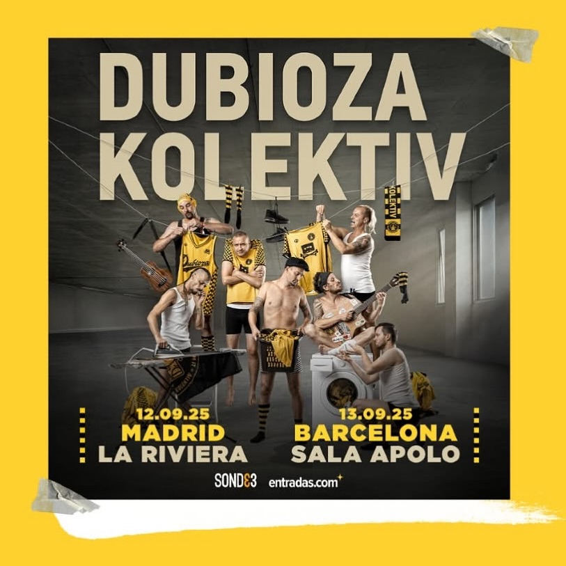 Dubioza Kolektiv anuncia conciertos en Madrid y Barcelona