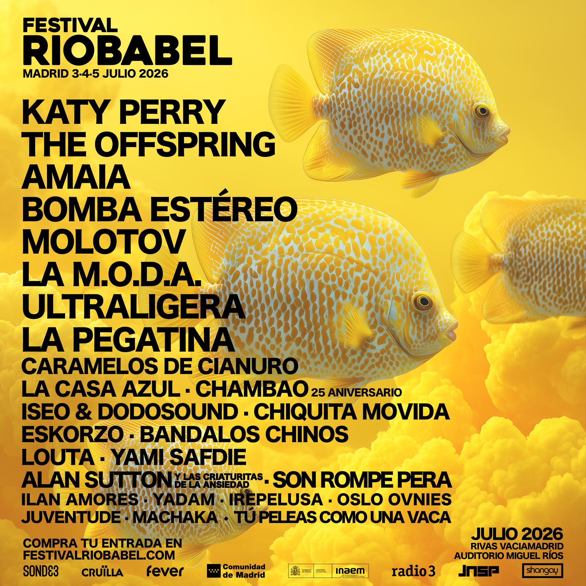 El festival Río Babel completa el cartel de su novena edición