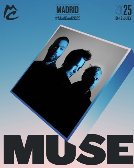 ¡Muse, confirmado para Mad Cool 2025!