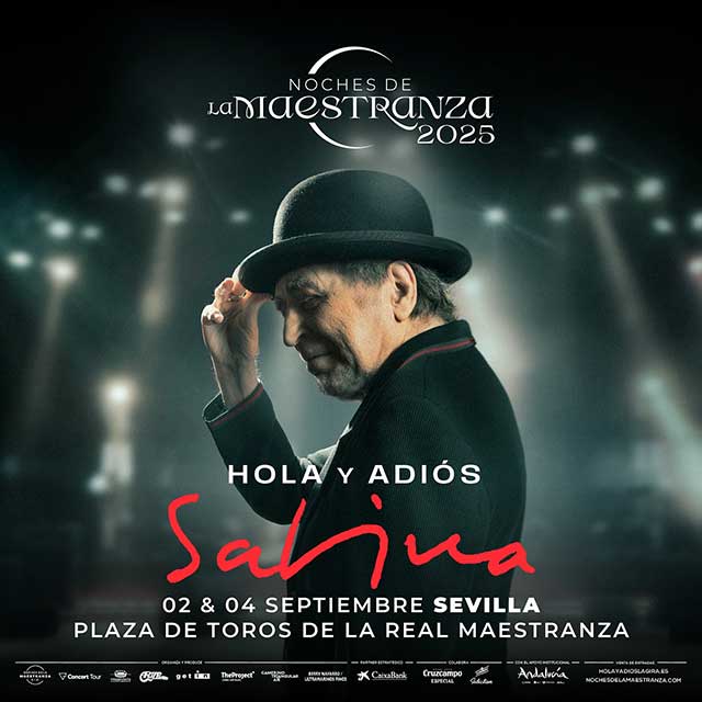 Joaquín Sabina inaugurará Noches de la Maestranza con tres noches mágicas en Sevilla