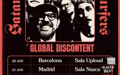 Se acerca la gira de Satanic Surfers por España: Madrid, Barcelona, Donosti, Oviedo y A Coruña